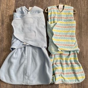 Halo fleece sleep swaddles
